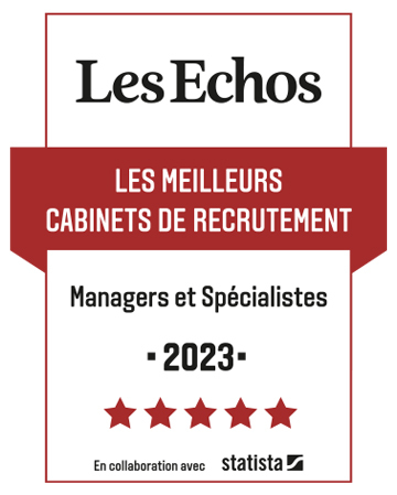 Logo Les Echos Meilleur cabinets de recrutements 2022